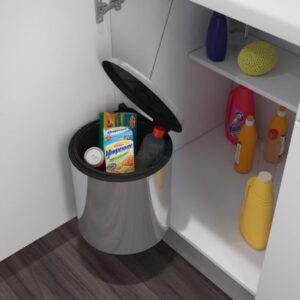 Poubelle de porte 11L en Inox